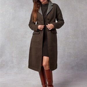 Rouje Marceau Reversible Long Coat
